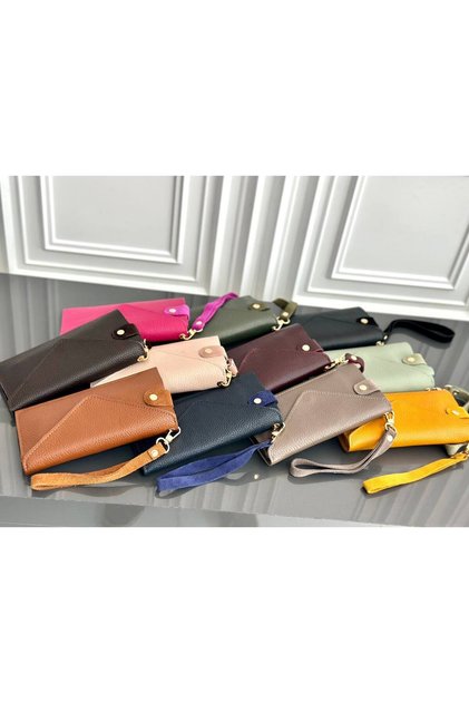 Genuine Leather Wallet Handbag