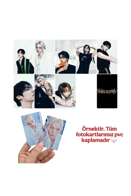 Genel Markalar STRAY KIDS THIS&THAT Fotokart Seti 8 Adet - Fiyatı
