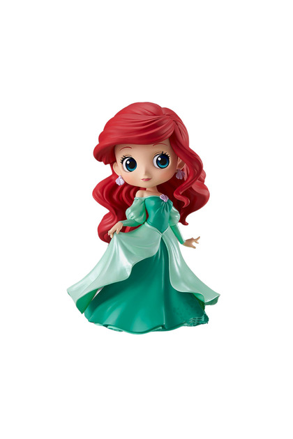 Disney Ariel Princess Dress Glitter Version Q Posket Figure by