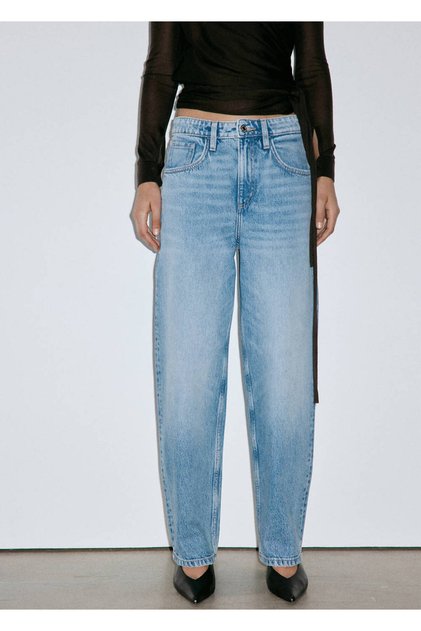 Orta belli balon jean pantolon