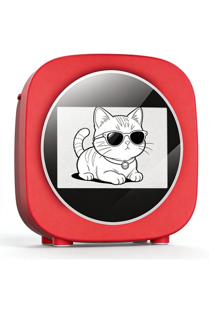 Smart AI Voice Sticker Printer, Portable Thermal Label Printer, Voice to Image, 24 Languages