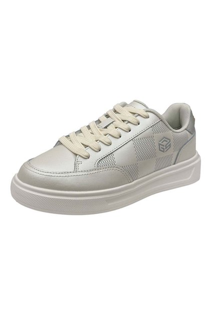 Pantofi D100-CL33891 White/Grey