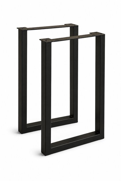 U Model Masa Ayağı Metal Ayak Ahşap Kütük Mermer Cam Masa Ev Ofis Mobilya