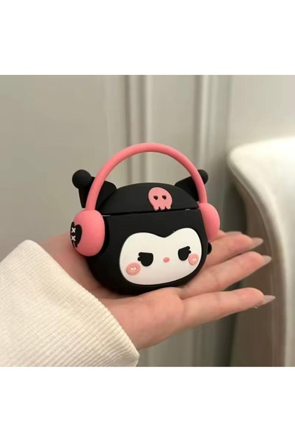 Airpods Pro 3 Uyumlu Desenli Figürlü Hamur Silikon Kulaklık Kılıfı