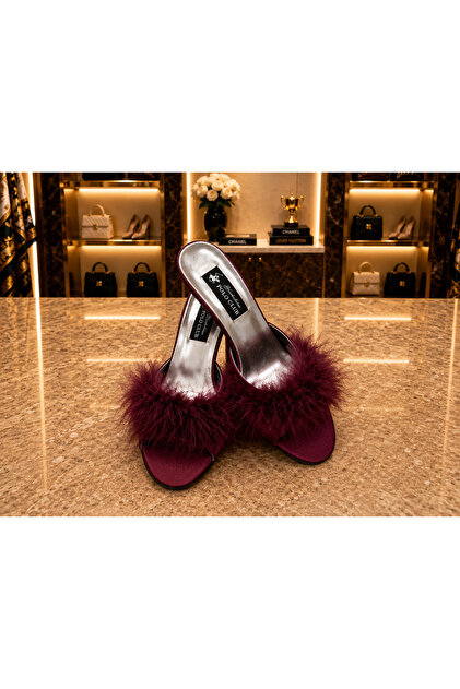 203 Heeled Women's Slippers