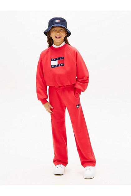 Kırmızı Kız Çocuk Nakışlı Sweatpant KG0KG09356XK3