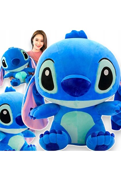 Jucarie de plus Stitch, personaj Lilo & Stitch, XL 45 cm