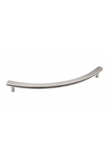 304 Paslanmaz Çelik Yay Şeklinde Çekme Kol – Saten – 82 cm - Lama Dolu Malzeme