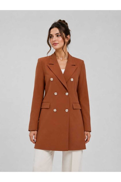 Uzun Blazer Ceket