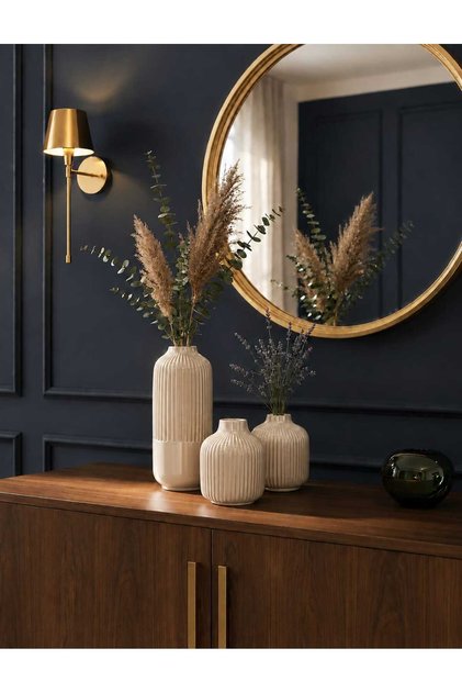 Pinterest set od 3 dekorativne vaze minimalno-boemskog stila, vaza za pampas trave, TV jedinica, dekoracija za dnevnu sobu