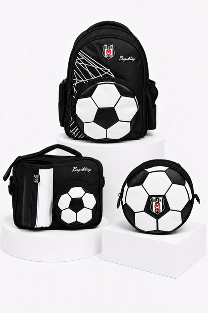 Licensed 3-Piece School Bag Set Backpack Lunch Bag Pencil Case