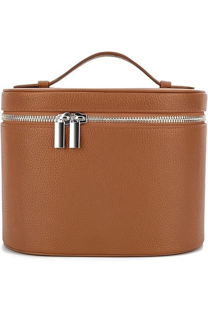 Luxury Hard Shell Makeup Travel Organizer Bag for Women, Portable Cosmetic Storage Case with Detacha