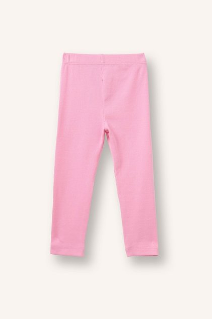 Elastic Waist Ribbed Camisole Leggings for Baby Girl I0730A526Au