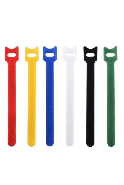 50PCS Mixed 10-50pcs Releasable Cable Tie Colored Plastics Reusable Cable Ties Nylon Wrap Zip Bundle