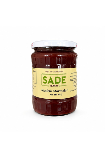 Sade Gurme Kızılcık Marmelatı 580 ML