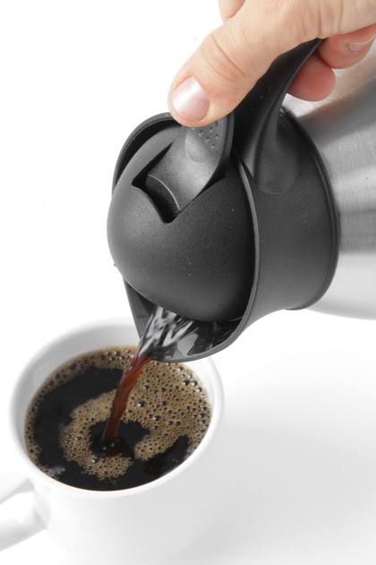 Termos pentru cafea, din oțel inoxidabil, cu perete dublu, 2L - 446706