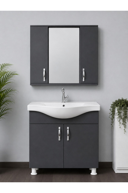 Klasik 80'lik Hilton banyo/lavabo dolabı