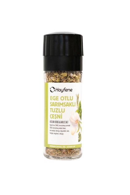 Ege Otlu Sarımsaklı Baharatlı Tuzlu Çeşni 40 g (Değirmen Kapaklı)