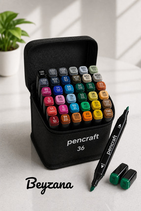z-colors TMN 593079 Z-COLORS ART DRAW DESING ÇİFT UÇLU MARKER