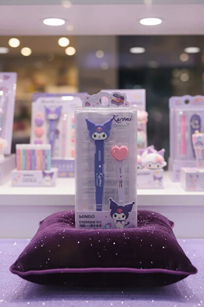 miniso他セット Miniso Sanrio Lisanslı Kuromi Cinnamoroll 2'li Cımbız Seti