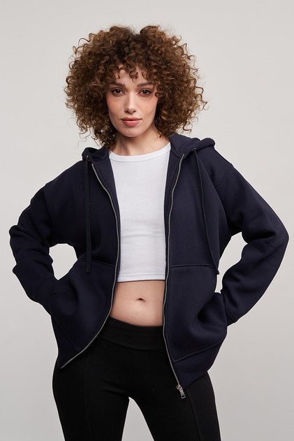 Mbey Full Zip Hooded Sweatshirt