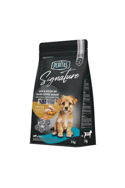 Hrană uscată câini junior talie mică cu pui și orez 3 kg, super premium, creștere sănătoasă