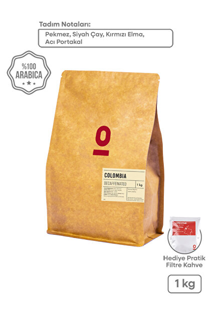 Espressolab Colombia Excelso Decaffeinated 1 kg – Kafeinsiz Yüksek
