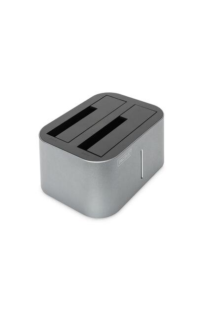 DA-71540-1 2.5"-3.5" USB 3.0 2-port'lu SATA HDD Docking Station, kopyalama özelliği