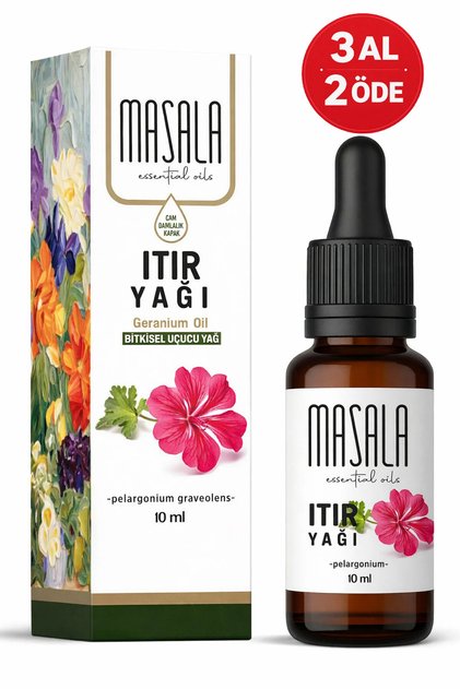 Saf Itır (Sardunya) Yağı 10 ml. - (Geranium Essential Oil)