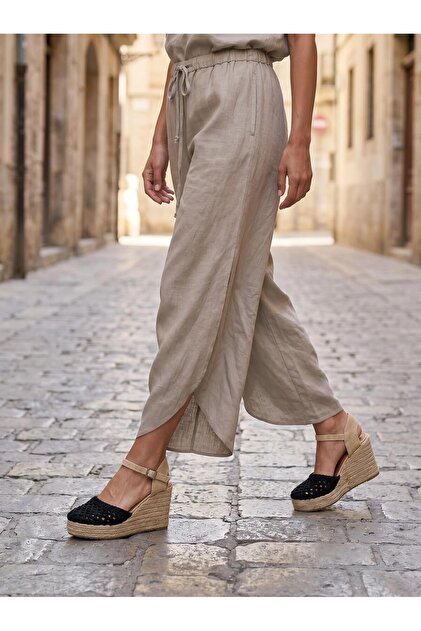 パンツ MA deshabille SANDALO size:38 Bambi Siyah Kadın Espadril K01874414116 - Fiyatı, Yorumları