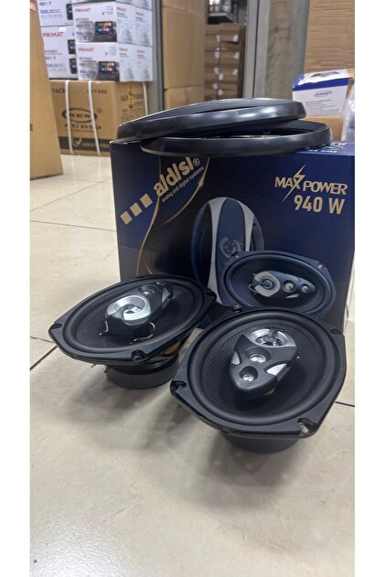Bm Audio A/d/s 940 Watt 6x9inç 16x24cm Tweeterli 4 Yollu Oval