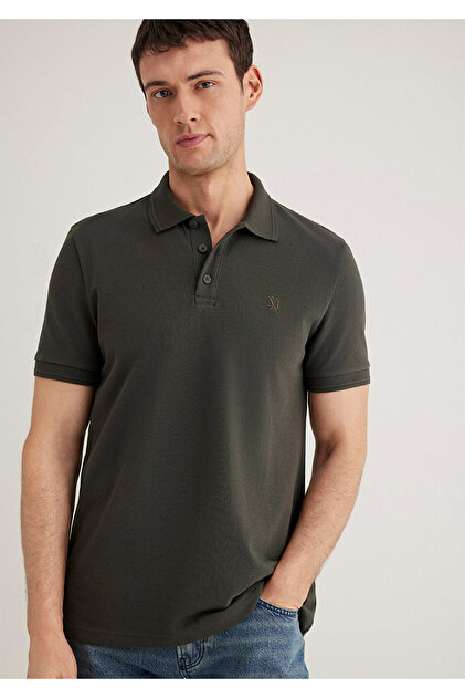 Mavi Yeşil Polo Tişört Slim Fit / Dar Kesim 064946-71587 - Fiyatı