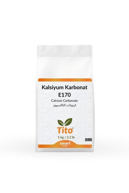 Kalsiyum Karbonat E170 Gıda Tipi 1 kg