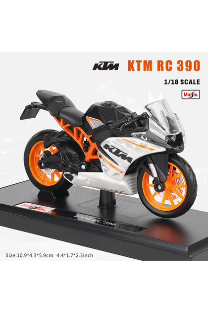 Maisto 1-18 KTM RC 390 Maisto 1:18 YAMAHA MT-07 MT-10 Ducati Kawasaki KTM Suzuki BMW Multiple models