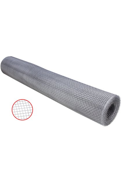 Plasă de sârmă fină 12 m 1,0 mm 12 x 12 mm