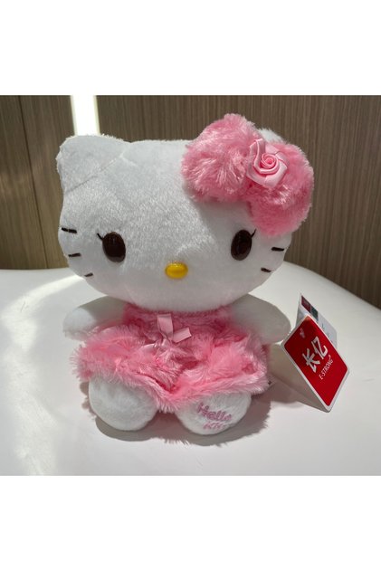 SNO158-24cm 100% أصلي من سانريو: دمى أرنب ويش مي ميل ميلودي وهالو كيتي وسينامورول وكورومي وكوغيميون بي