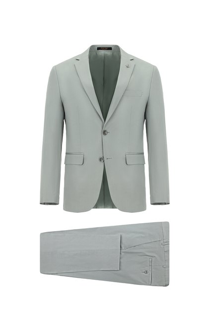 4 Drop Relaxed Fit Comfortable Cut Lyocell Blend Suit