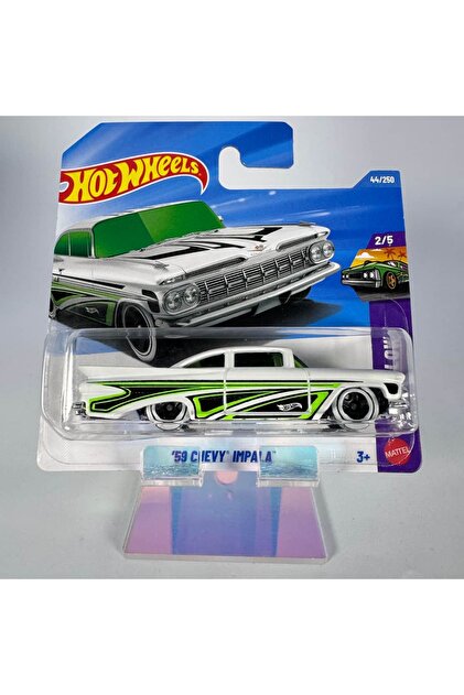 HOT WHEELS 59 Chevy Impala 1/64 Model Araba - Beyaz - Fiyatı