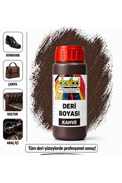 Deri boyası 100 ml. Sünger. Hediyeli
