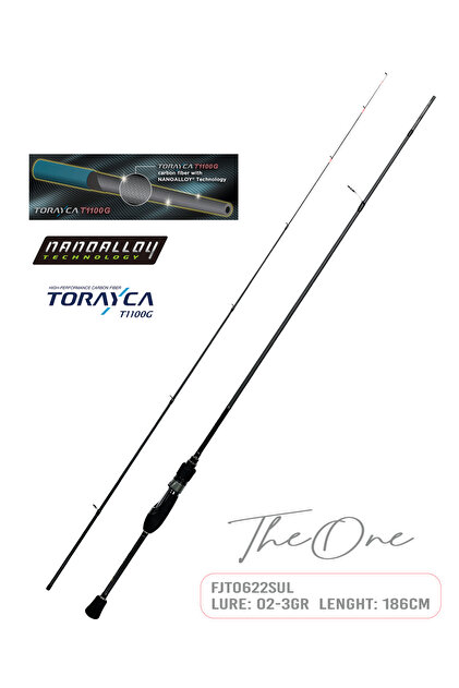 Fujin TheOne 186cm 02-3gr LRF Kamışı 622SUL - Fiyatı, Yorumları
