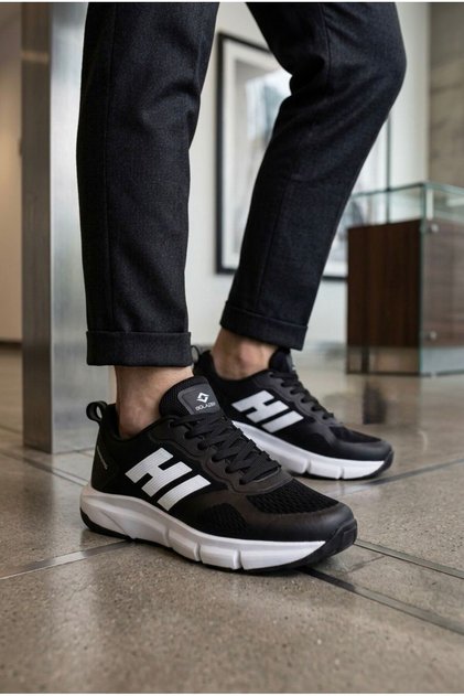 Men's Black and White Sneaker Casual Sneaker Sports Shoes 065