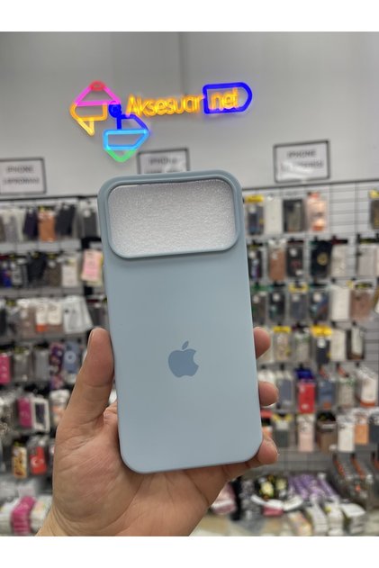 iPhone 17 Pro Max Uyumlu Lansman Silikon Kılıf