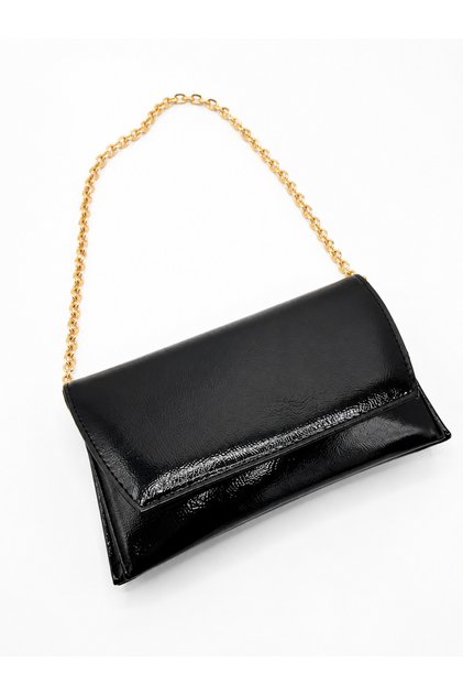 Black Chain Detailed Hanging Bag