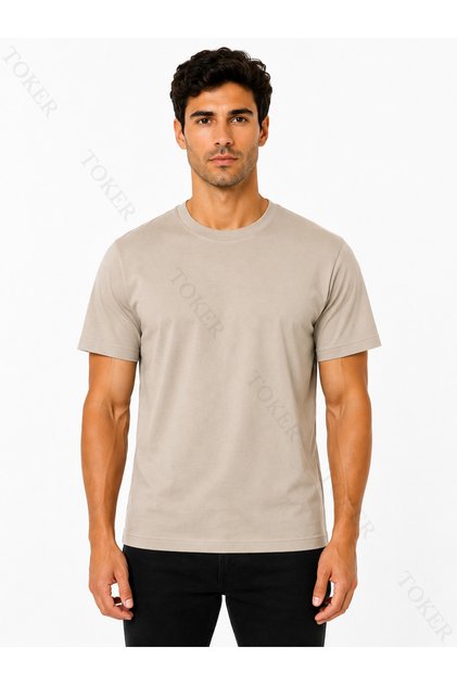 Crew Neck Short Sleeve T-Shirt