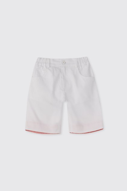 Baby Boy Ecru Shorts