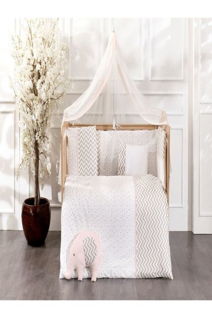 Soft Bloom Uyku Seti 65*125 Cm Pudra