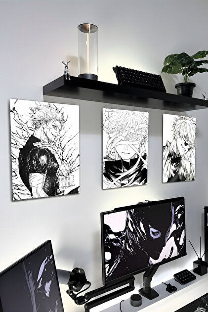 DekorHane Itachi Uchiha Naruto Anime - Pictură metalică - Trendyol