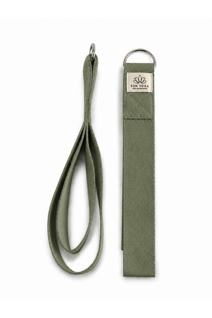 Yoga Belt Pilates Stretching Strap with Metal Buckle for Stretching and Posture Support