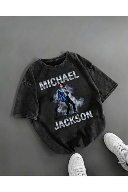 SVART WEAR Michael Jackson Baskılı Oversize T-Shirt - Fiyatı