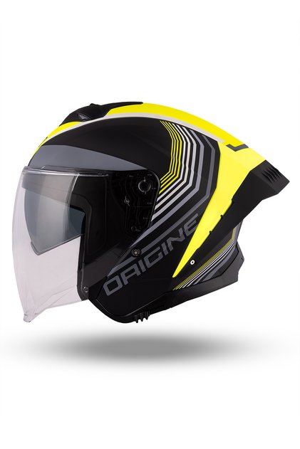 Aprica Mat Siyah Antrasit Sarı Kask